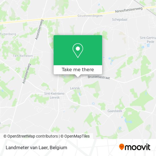 Landmeter van Laer plan