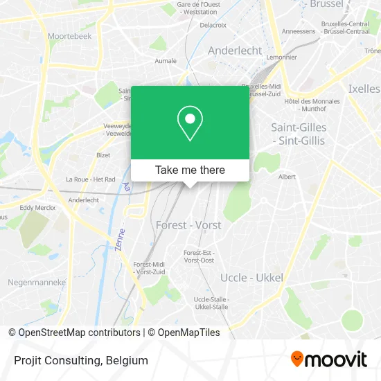 Projit Consulting map