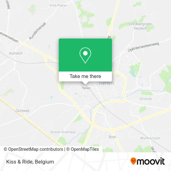Kiss & Ride map