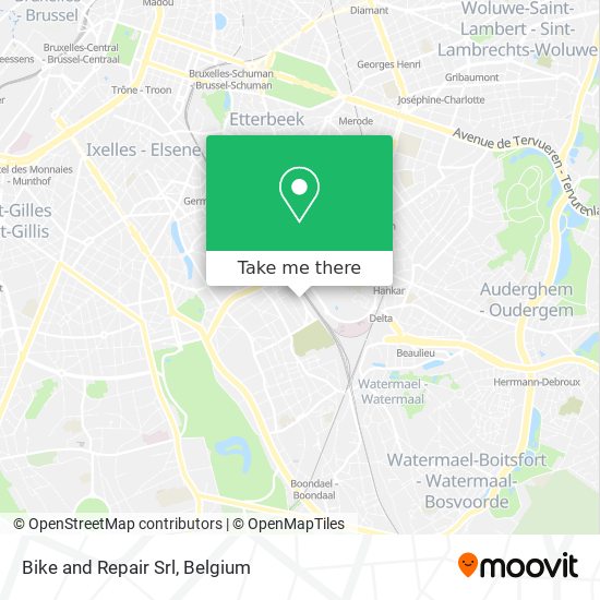 Bike and Repair Srl map