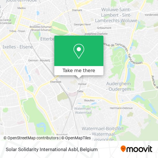 Solar Solidarity International Asbl map