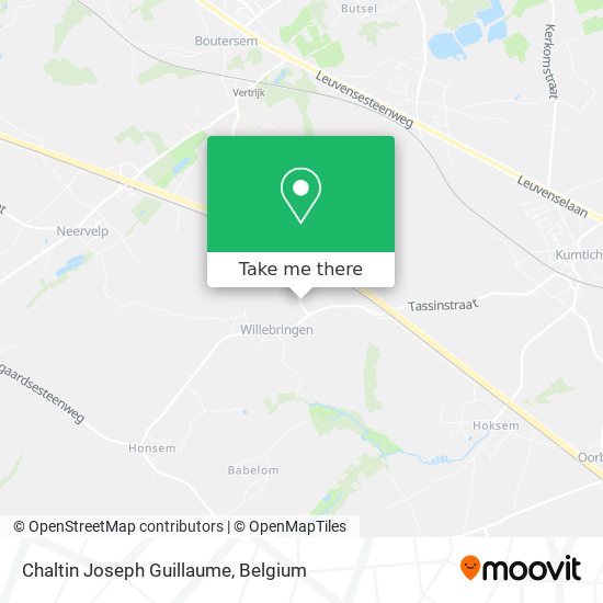 Chaltin Joseph Guillaume plan