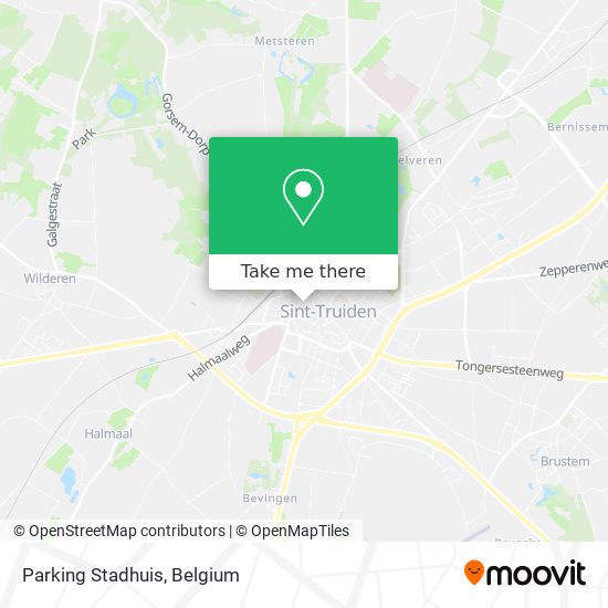 Parking Stadhuis map