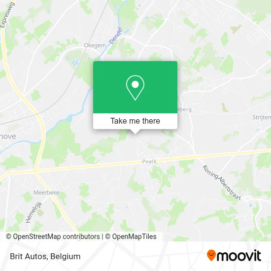 Brit Autos map