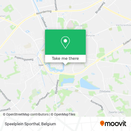 Speelplein Sporthal plan