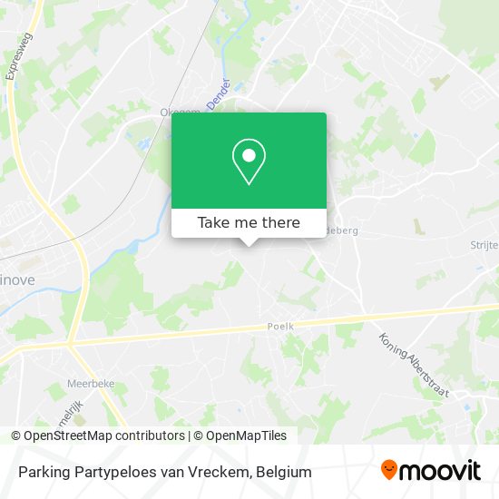 Parking Partypeloes van Vreckem plan