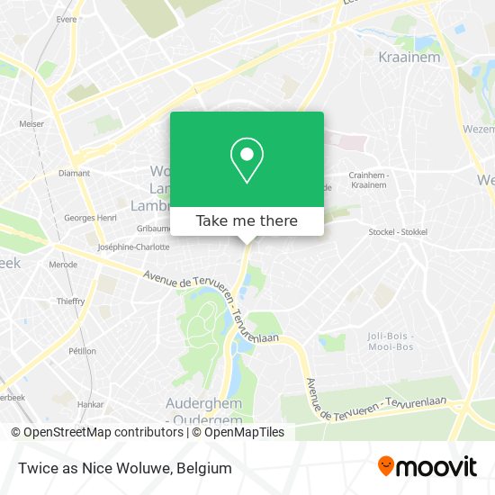 Twice as Nice Woluwe plan