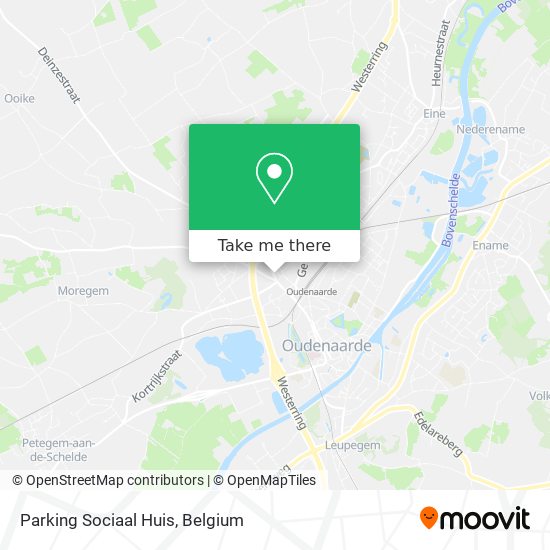 Parking Sociaal Huis map