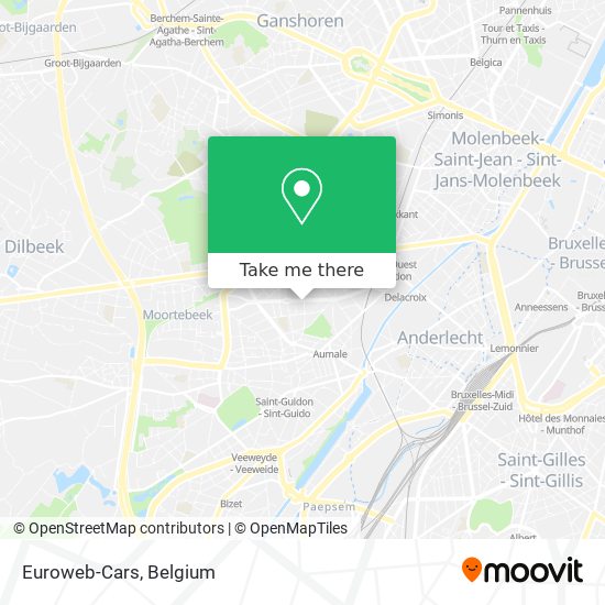 Euroweb-Cars map