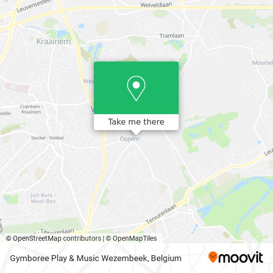 Gymboree Play & Music Wezembeek map