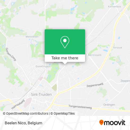 Beelen Nico map