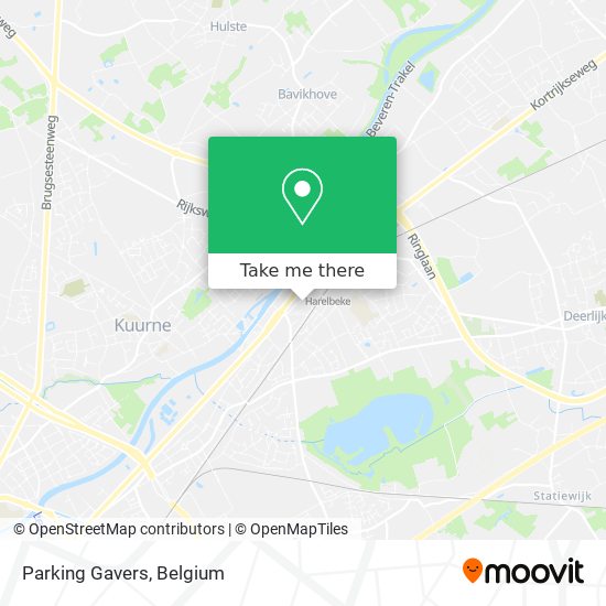 Parking Gavers map