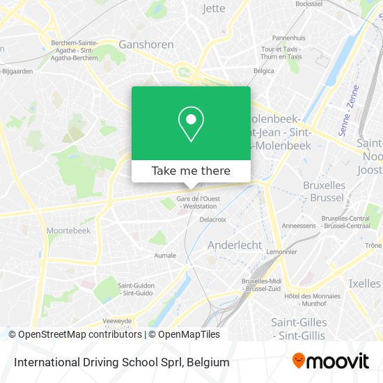 International Driving School Sprl map