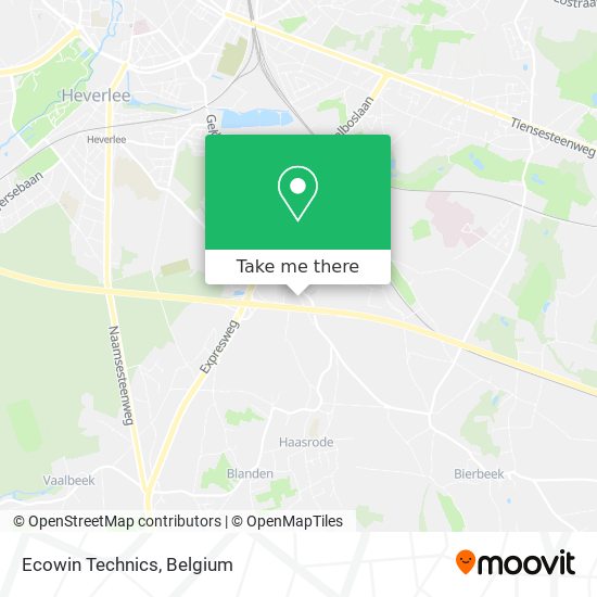 Ecowin Technics map