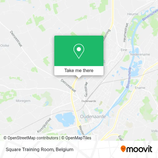 Square Training Room map