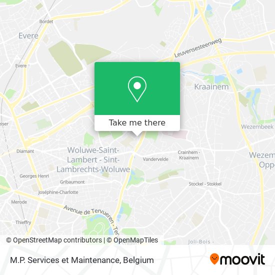 M.P. Services et Maintenance map