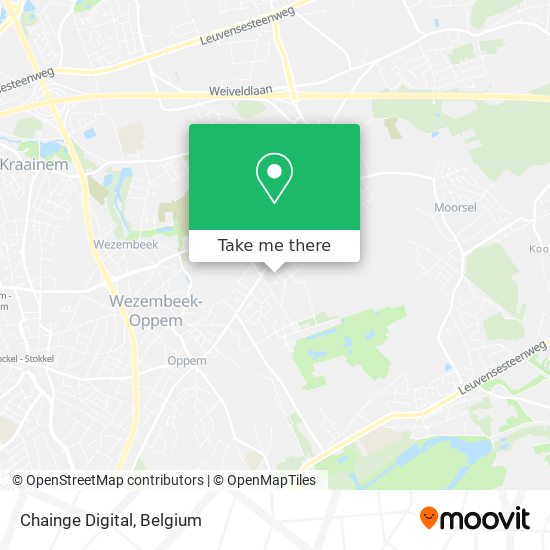 Chainge Digital map