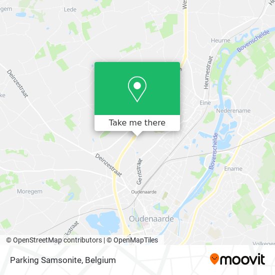 Parking Samsonite map