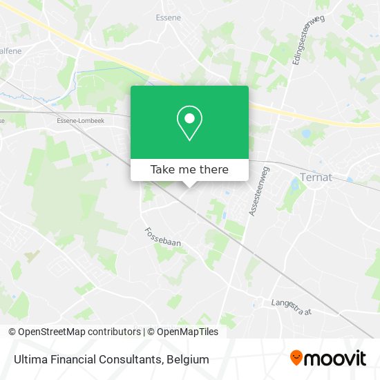 Ultima Financial Consultants map