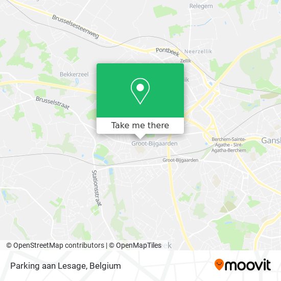 Parking aan Lesage map