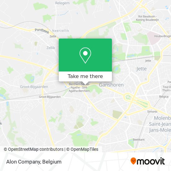 Alon Company map