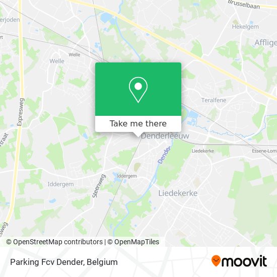Parking Fcv Dender map