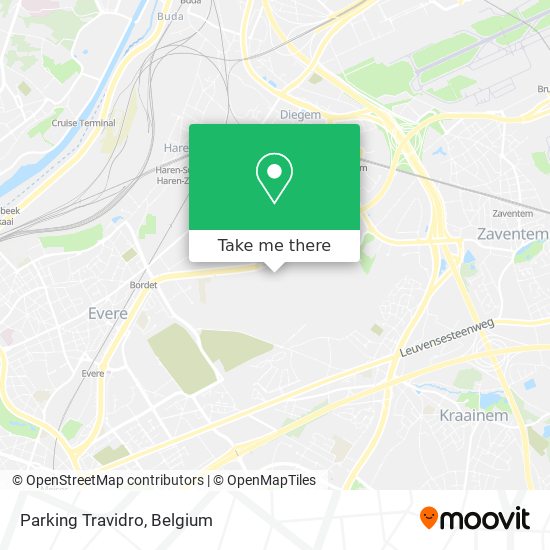 Parking Travidro map