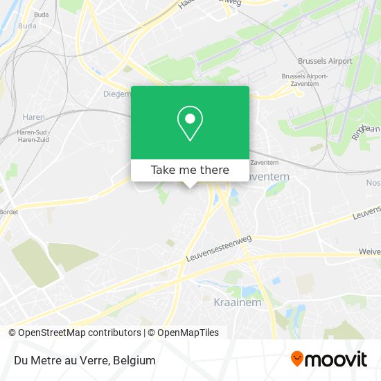 Du Metre au Verre map