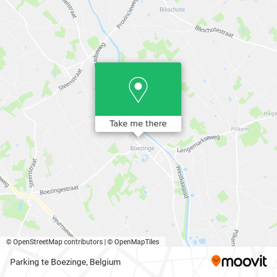 Parking te Boezinge map