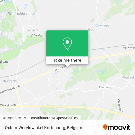 Oxfam-Wereldwinkel Kortenberg map