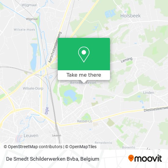 De Smedt Schilderwerken Bvba map