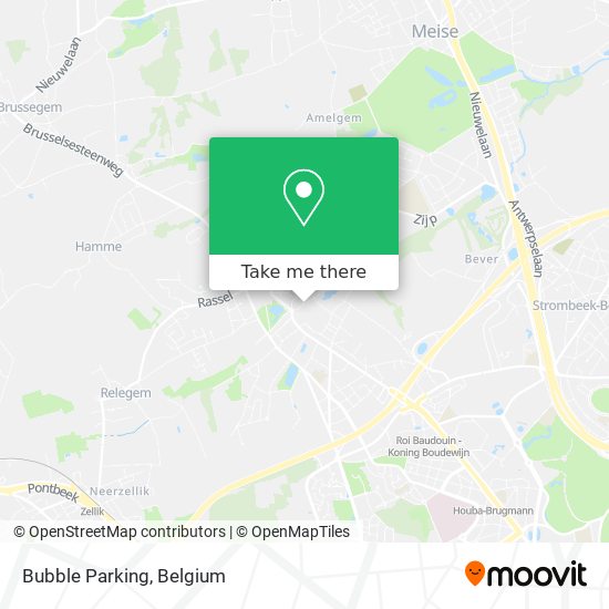 Bubble Parking map