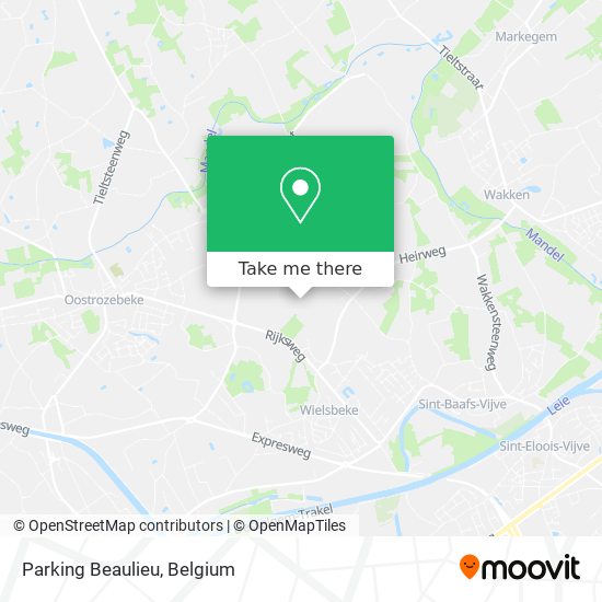 Parking Beaulieu map