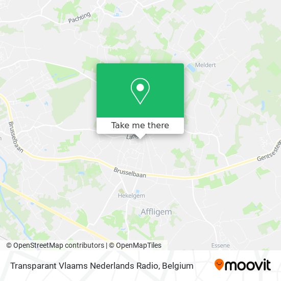 Transparant Vlaams Nederlands Radio plan