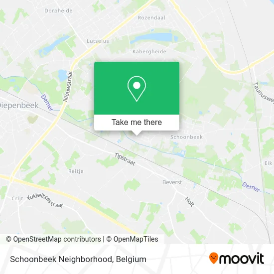 Schoonbeek Wijk plan