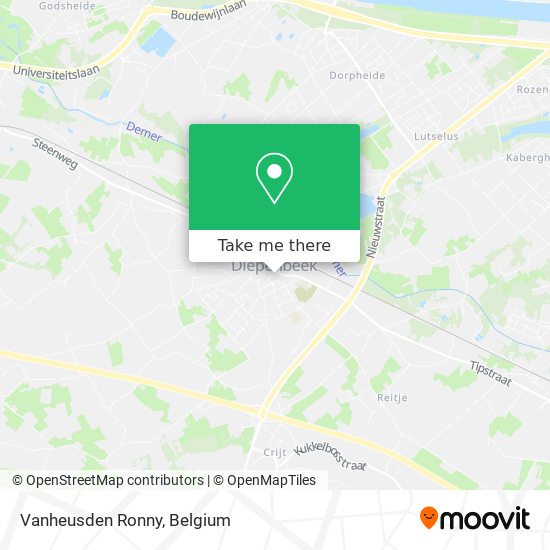 Vanheusden Ronny map