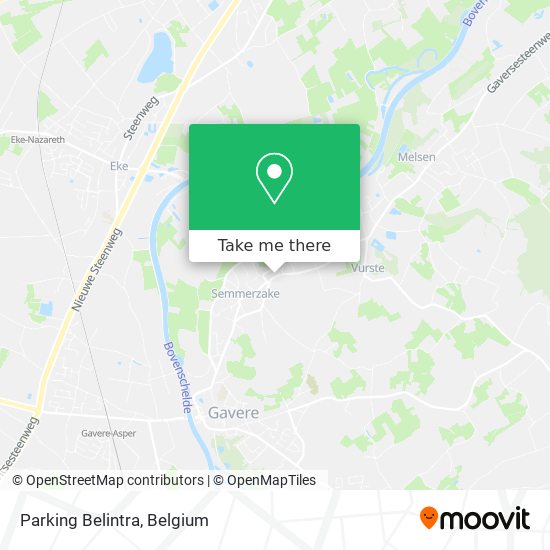 Parking Belintra map