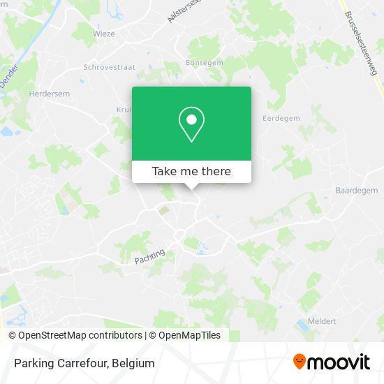 Parking Carrefour map