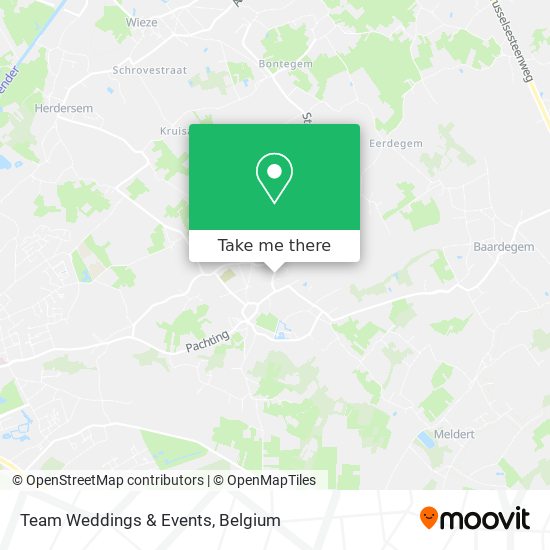 Team Weddings & Events map