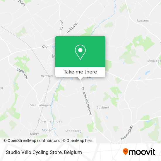 Studio Vélo Cycling Store map