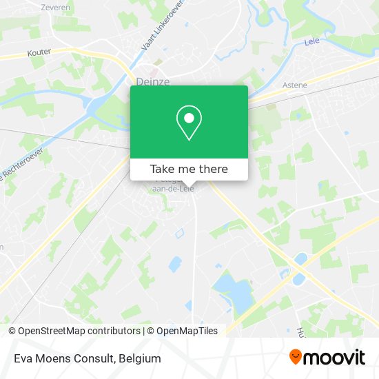 Eva Moens Consult map
