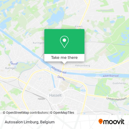 Autosalon Limburg plan
