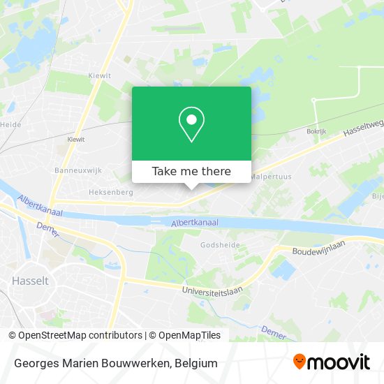 Georges Marien Bouwwerken plan