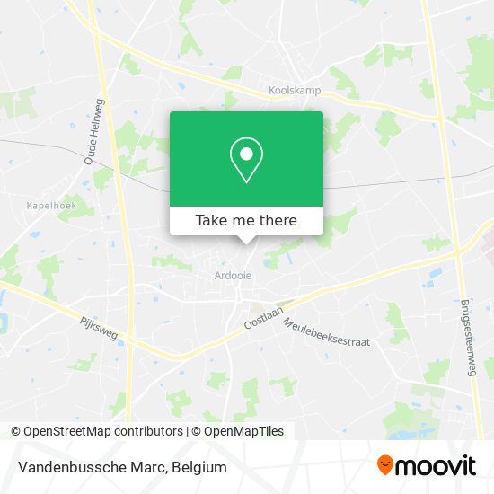 Vandenbussche Marc map