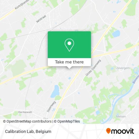 Calibration Lab map