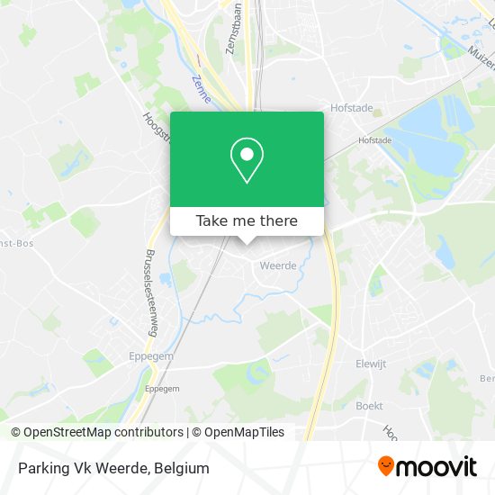 Parking Vk Weerde map