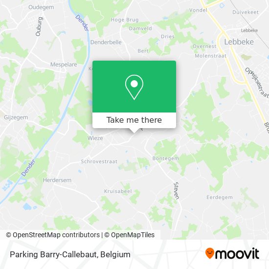 Parking Barry-Callebaut map