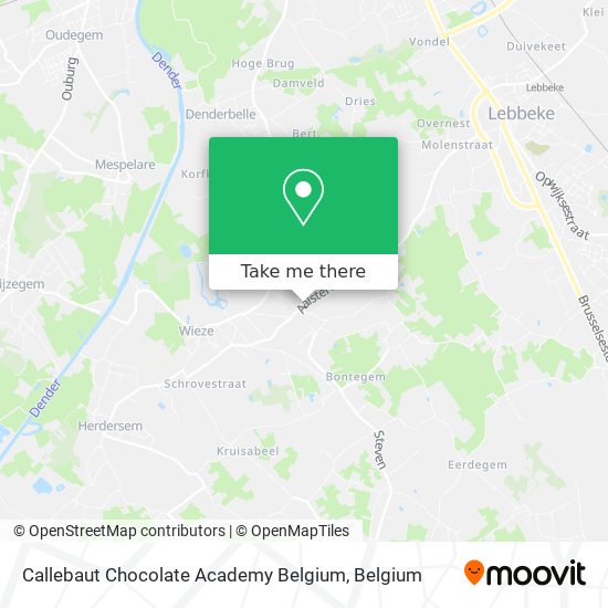 Callebaut Chocolate Academy Belgium plan