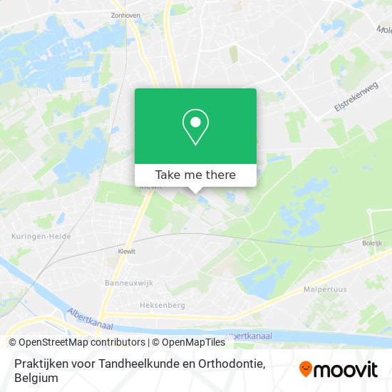 Praktijken voor Tandheelkunde en Orthodontie plan