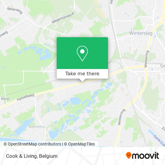 Cook & Living map